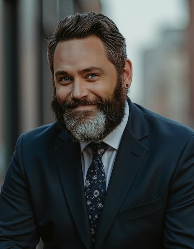 AI-generated professional headshot of man 2